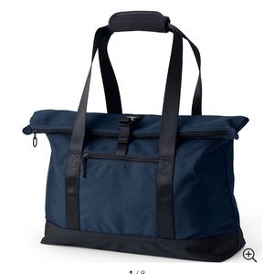 Land’s End Travel Carryon Luggage Tote, navy. Lightly used.